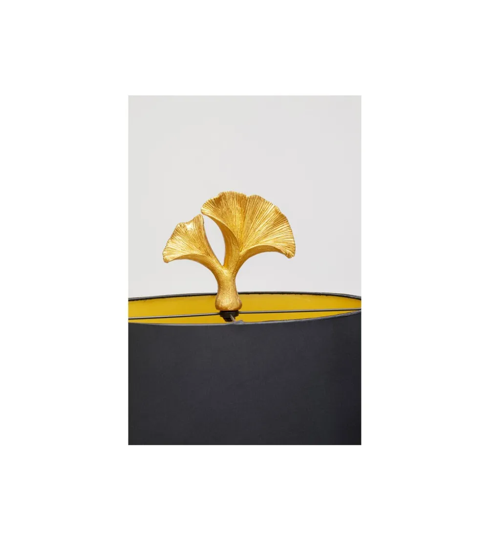 Lampa podłogowa GINKGO LEAFS 129 cm złoty