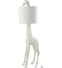Lampa podłogowa Giraffe 179 cm biała