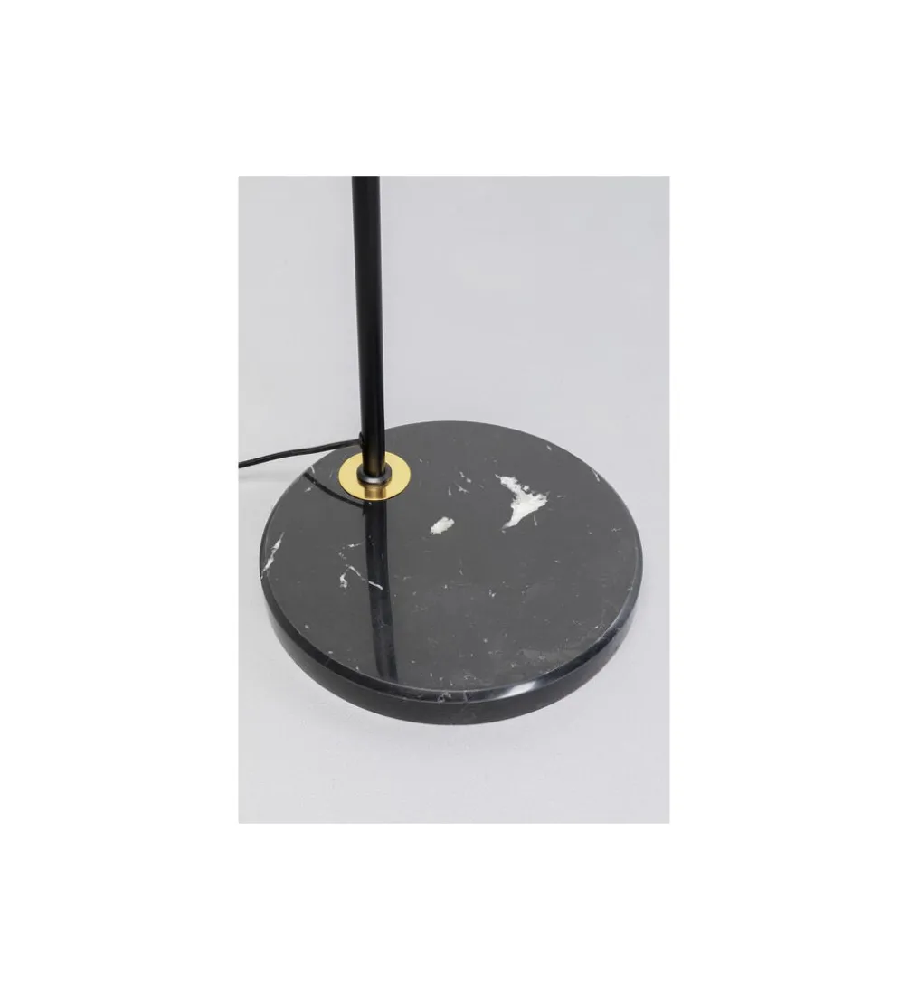 Lampa podłogowa GRATO 156 cm czarna