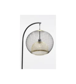 Lampa podłogowa GRATO 156 cm czarna