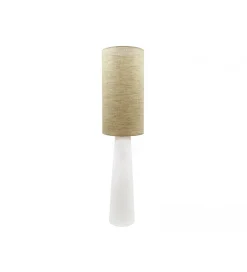 Lampa podłogowa HERACLES 143 cm ceramika ratan