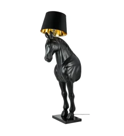 Lampa podłogowa Horse Stand M czarna