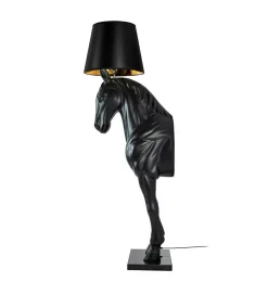 Lampa podłogowa Horse Stand M czarna