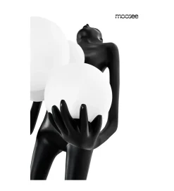 Lampa podłogowa HUMAN 180 cm czarna
