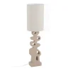 Lampa podłogowa LEKATU 127 cm kremowa
