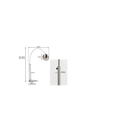 Lampa podłogowa LOUNGE SATIN SMALL DEAL ECONO