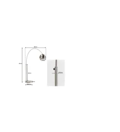 Lampa podłogowa LOUNGE SATIN SMALL DEAL ECONO
