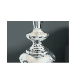 Lampa podłogowa Lucie 160cm biało srebrna