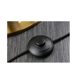 Lampa podłogowa Lucie 160 cm czarno złota