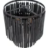 Lampa podłogowa LUTER 148 cm czarna