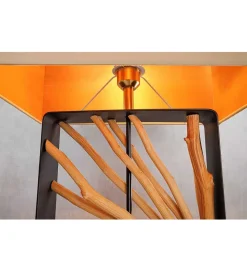 Lampa podłogowa OMAR 165 cm beżowa
