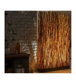 Lampa podłogowa Parave 180 cm longan naturalna