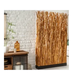 Lampa podłogowa Parave 180 cm longan naturalna