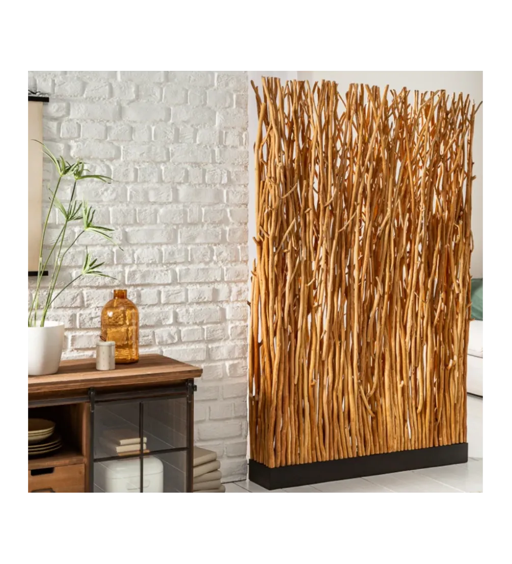 Lampa podłogowa Parave 180 cm longan naturalna