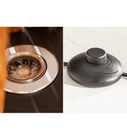 Lampa podłogowa Parave 180 cm longan naturalna