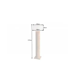 Lampa podłogowa PATRAS 175 cm beżowa