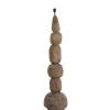 Lampa podłogowa podstawa MARREE 135 cm ciemnobrązowa