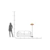 Lampa podłogowa RIVA 160 cm
