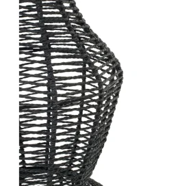 Lampa podłogowa ROPEAN 135 cm czarna