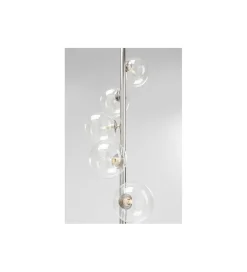 Lampa podłogowa SCALA BALLS 160 cm srebrna