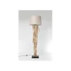 Lampa podłogowa SCULTRA drewno akacja
