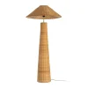 Lampa podłogowa SEULO 147 cm rattanowa