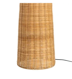 Lampa podłogowa SEULO 147 cm rattanowa