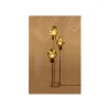 Lampa podłogowa SUPERNOVA AMBER 160 cm złota