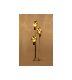 Lampa podłogowa SUPERNOVA AMBER 160 cm złota