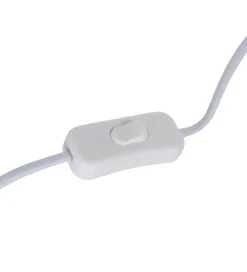 Lampa stołowa AHILL 44 cm biała