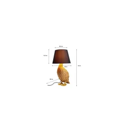 Lampa stołowa ANIMAL DUCK 58 cm