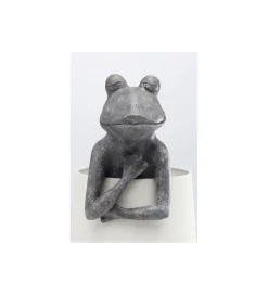 Lampa stołowa Animal Frog 58 cm szaro biała