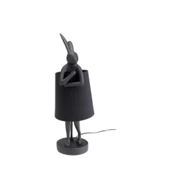 Lampa stołowa Animal Rabbit 50 cm czarna