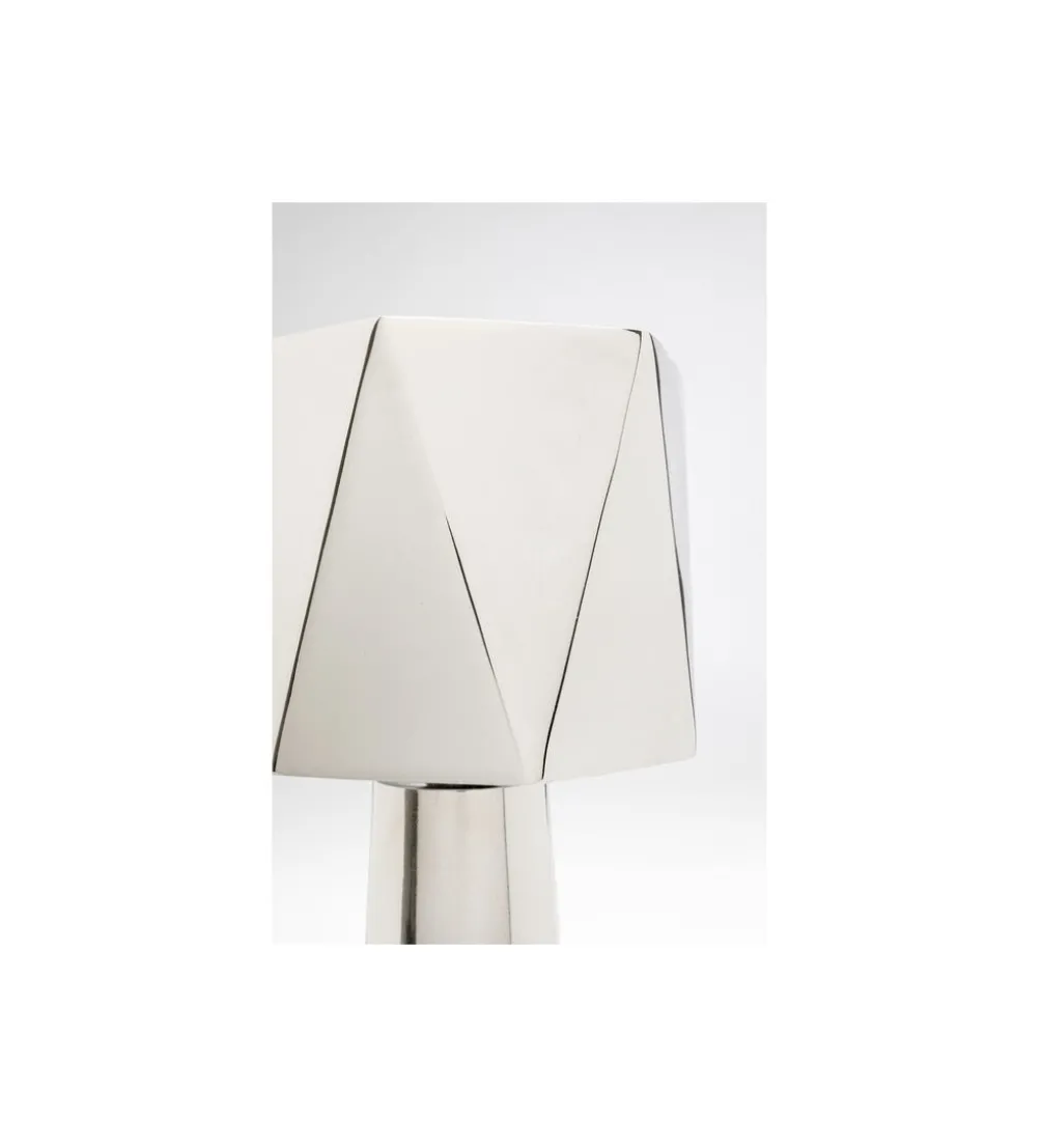 Lampa stołowa BOLLIE 33 cm czerwona