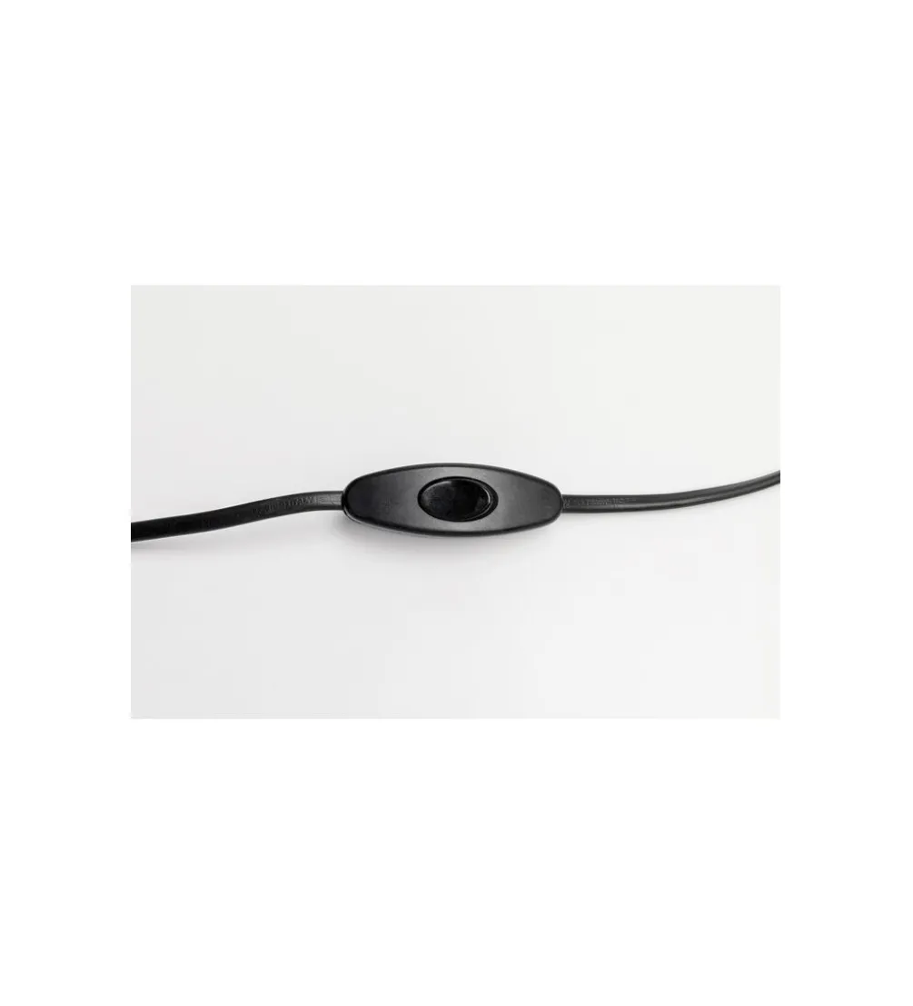 Lampa stołowa BOLLIE 33 cm czerwona