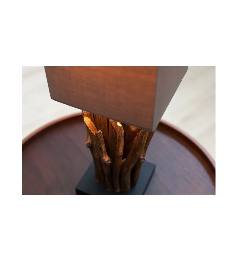 Lampa stołowa Driftwood Euphoria taupe