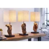 Lampa stołowa Driftwood Hypnotic beżowa