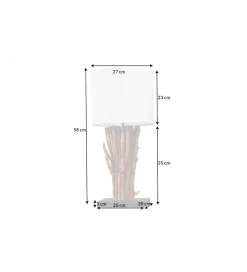 Lampa stołowa EUPHORIA 60 cm naturalna