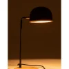 Lampa stołowa EVY 48 cm czarna naturalna