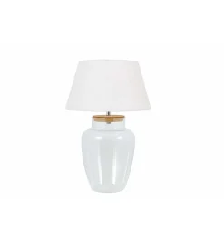 Lampa stołowa GLASI 50 cm transparentna