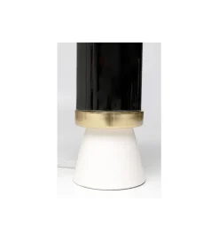 Lampa stołowa JOSY 51 cm czarno biało