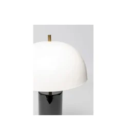 Lampa stołowa JOSY 51 cm czarno biało