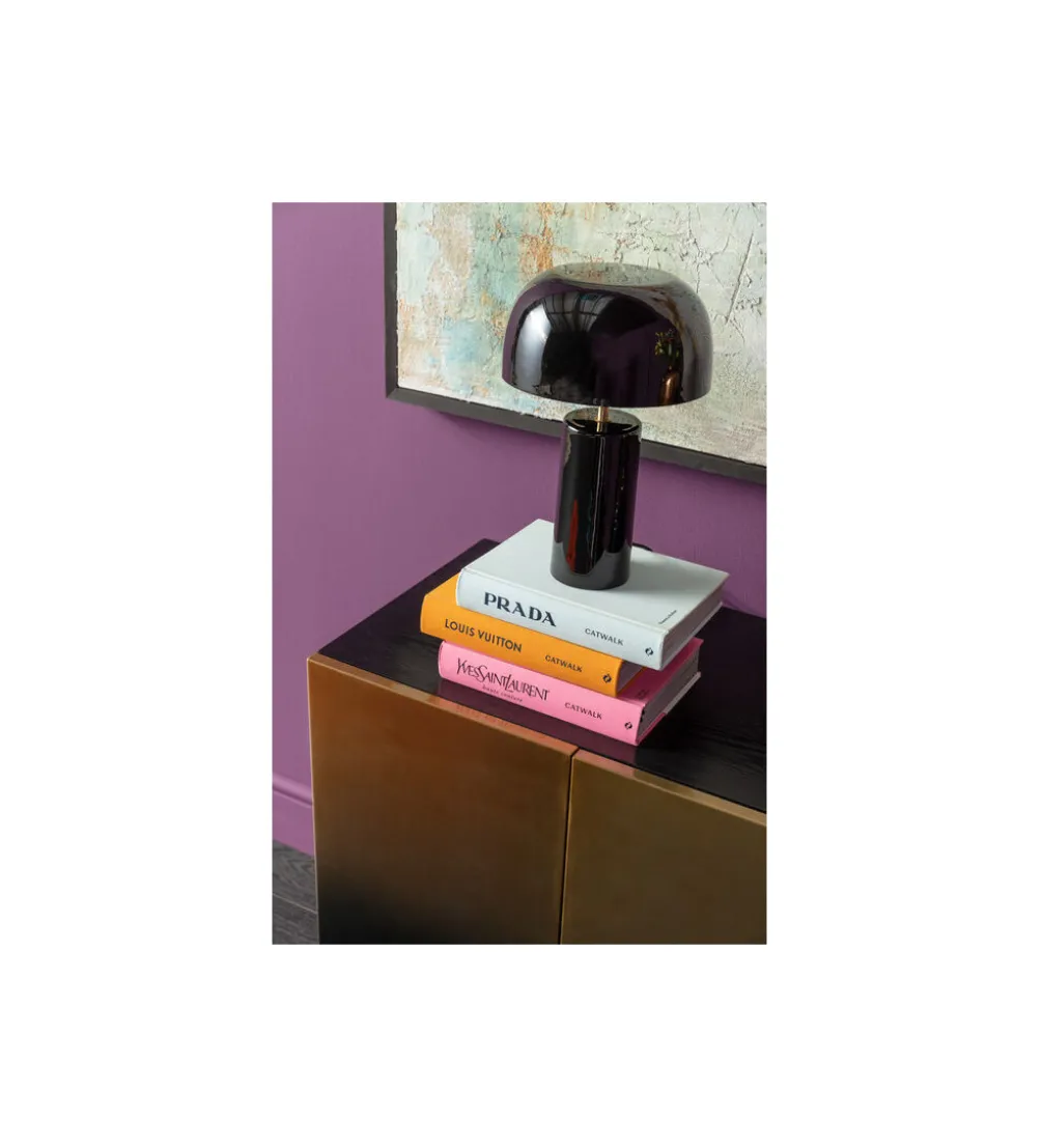 Lampa stołowa Loungy 38 cm czarna