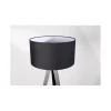 Lampa stołowa Morella 70 cm srebrna