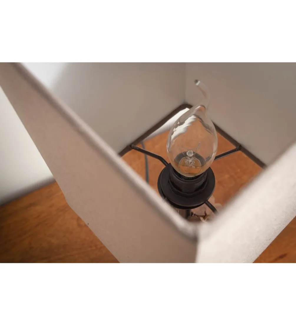 Lampa stołowa Pure Nature brązowa