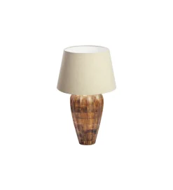 Lampa stołowa PURE NATURE 65 cm drewno mango