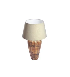 Lampa stołowa PURE NATURE 65 cm drewno mango