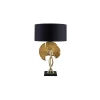 Lampa stołowa SORIA 40 cm czarno złota