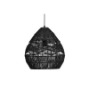 Lampa wisząca ADELAIDE 35 cm czarna