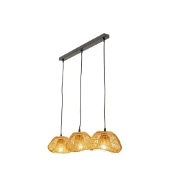 Lampa wisząca ALOHA DROP TRE 80 cm naturalna
